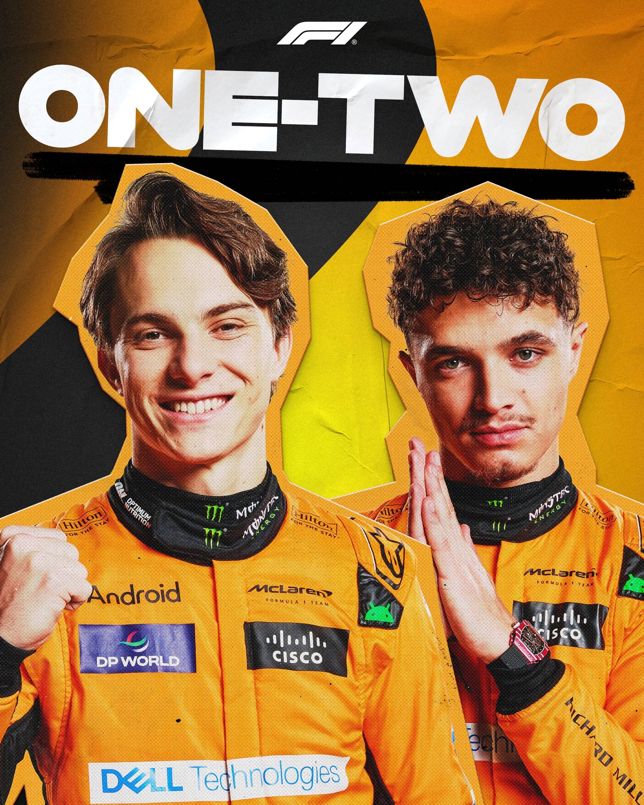 迈凯伦力克索伯车队，诺里斯带队取胜